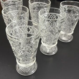 Vintage Hazel Atlas Big Top Peanut Butter Glasses